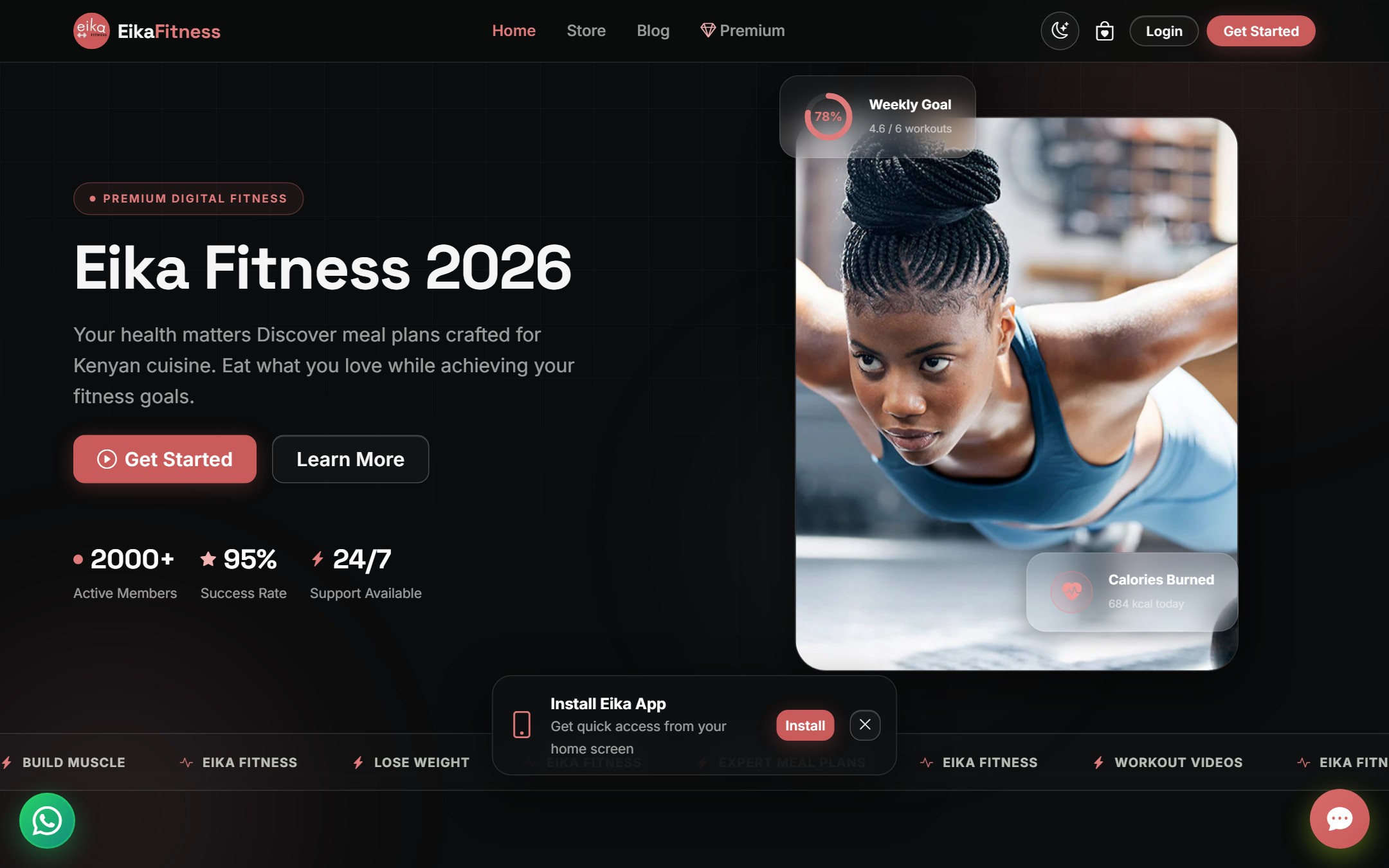 Eika Fitness & Gym Portal