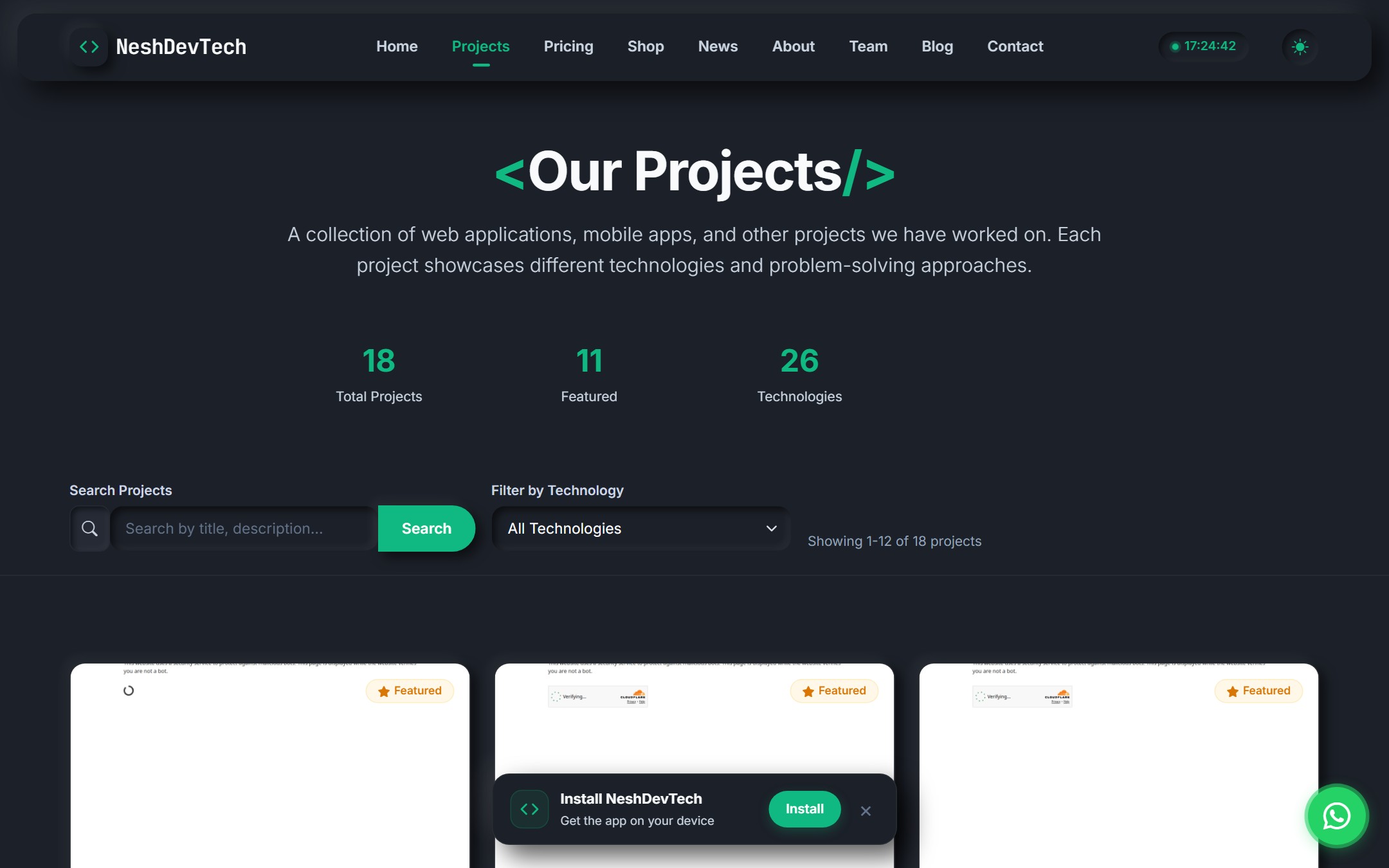 Project Screenshot 2
