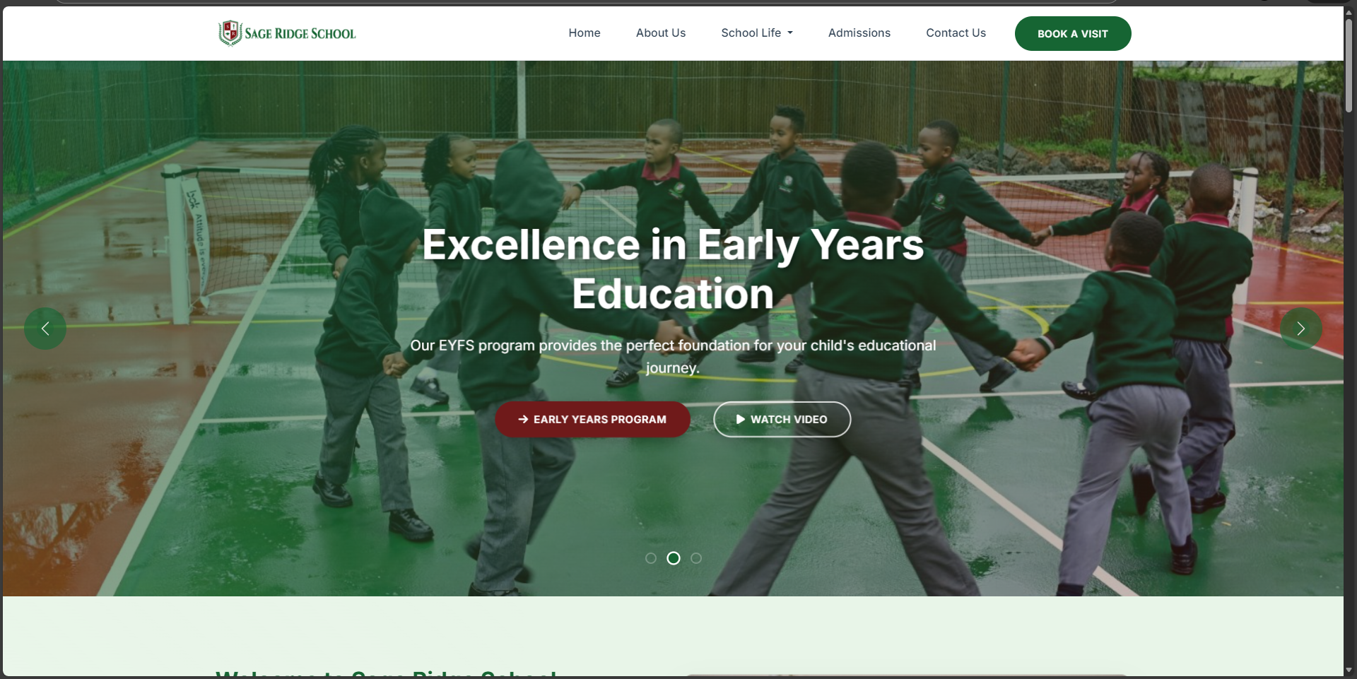 Sage Ridge School Website